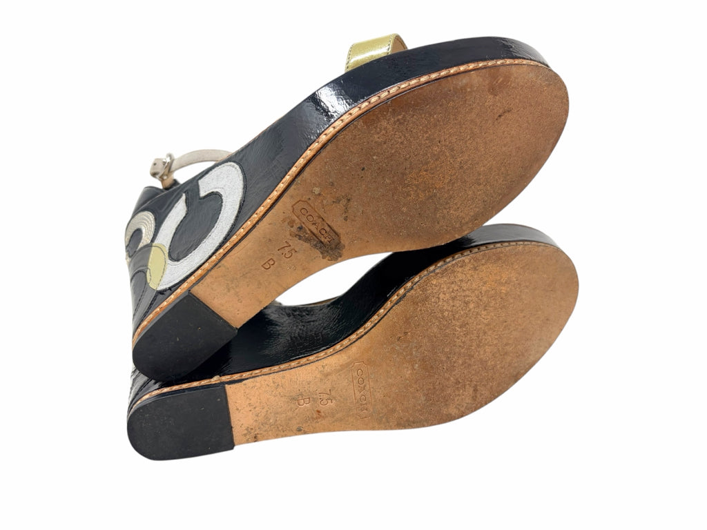 COACH Size 7.5 WEDGE W