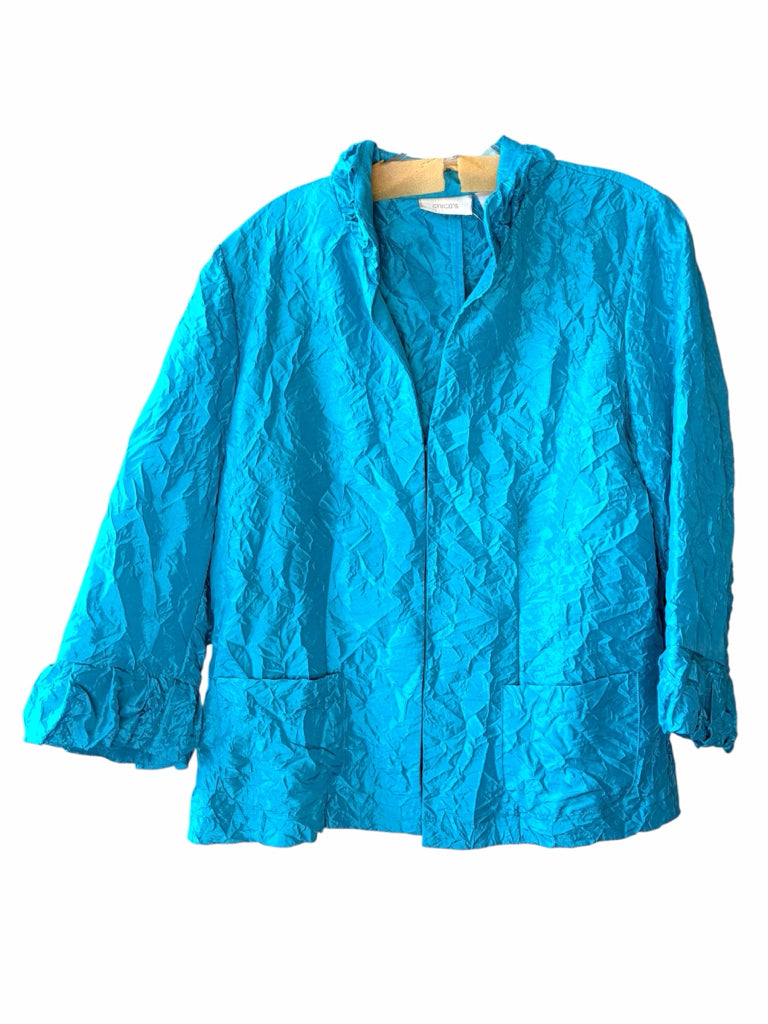 CHICO'S Size large JACKET W