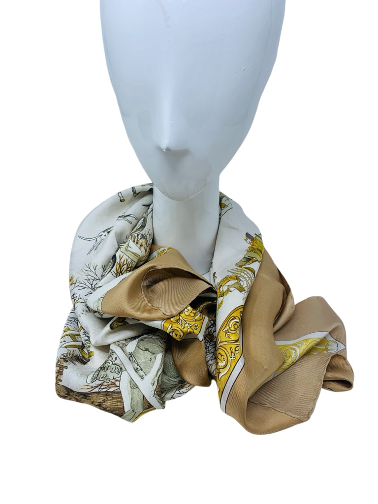 HERMES  ALL SCARF W