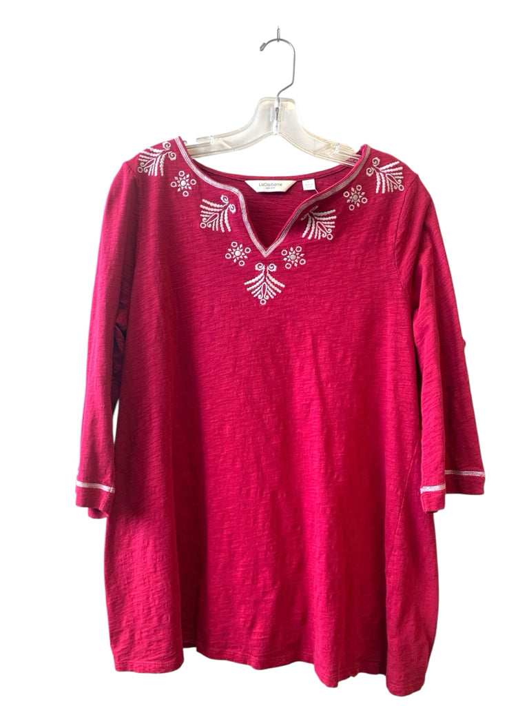 LIZ CLAIBORNE  large TOP W