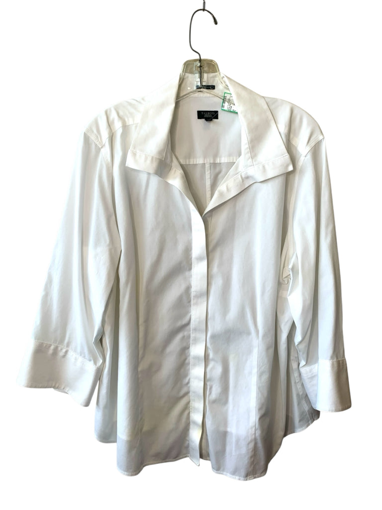 TALBOTS  20W BLOUSE W