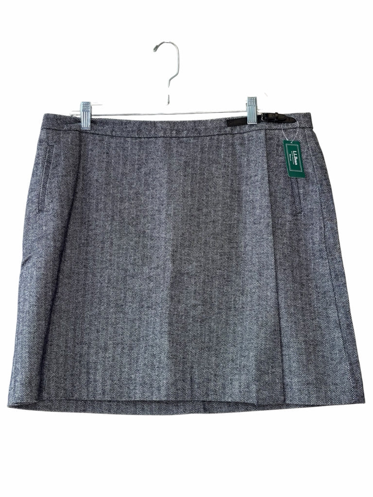 LL BEAN Size 18P SKIRT W