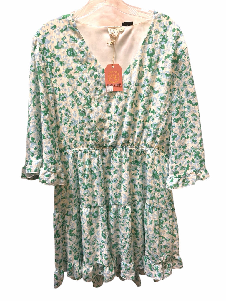 GRACE & EMMA Size large DRESS W