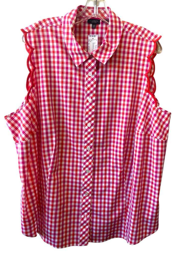 TALBOTS Size 22WP BLOUSE W