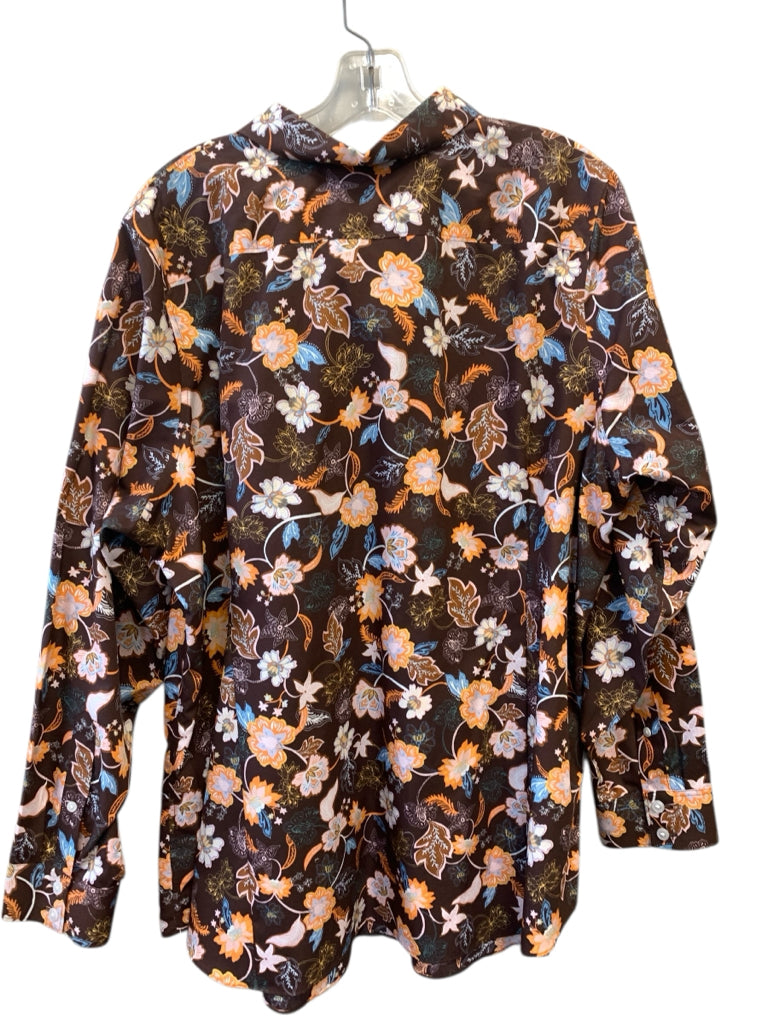 LAND'S END  20W BLOUSE W