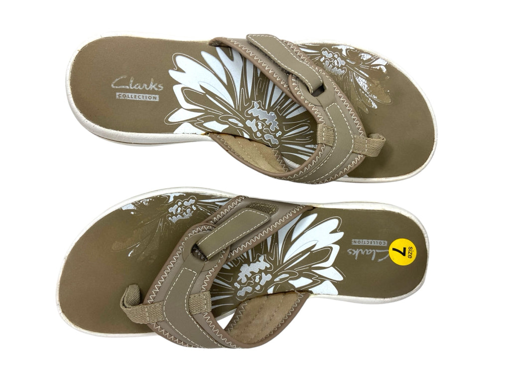 CLARKS Size 7 FLIPFLOP W