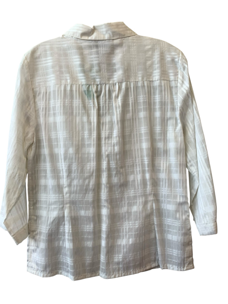 WHITE HOUSE BLACK MARKET  medF BLOUSE W