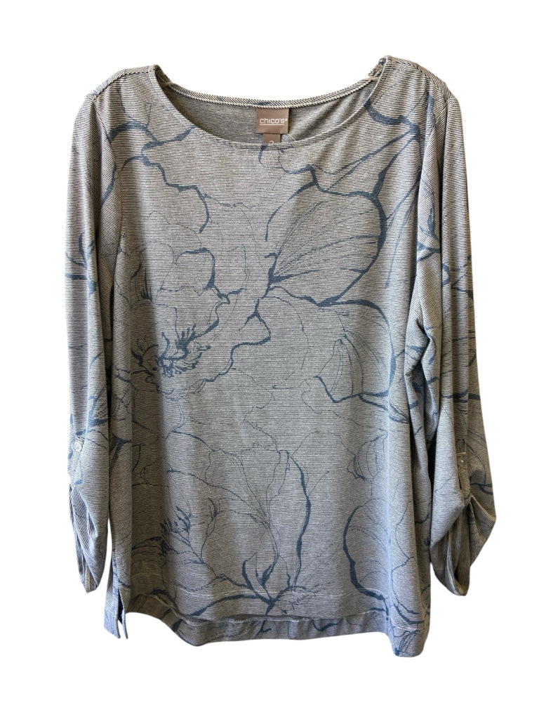 CHICO'S Size large TOP  W