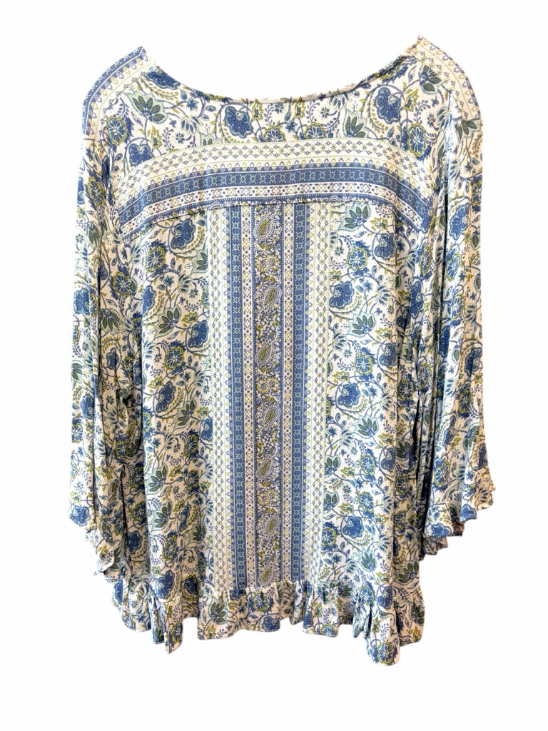 CYNTHIA ROWLEY Size 1X TOP W