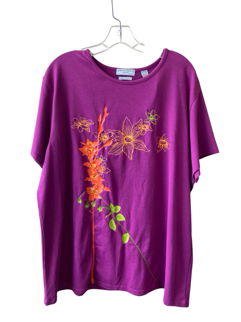 VALERIE STEVENS Size 3X TOP  W