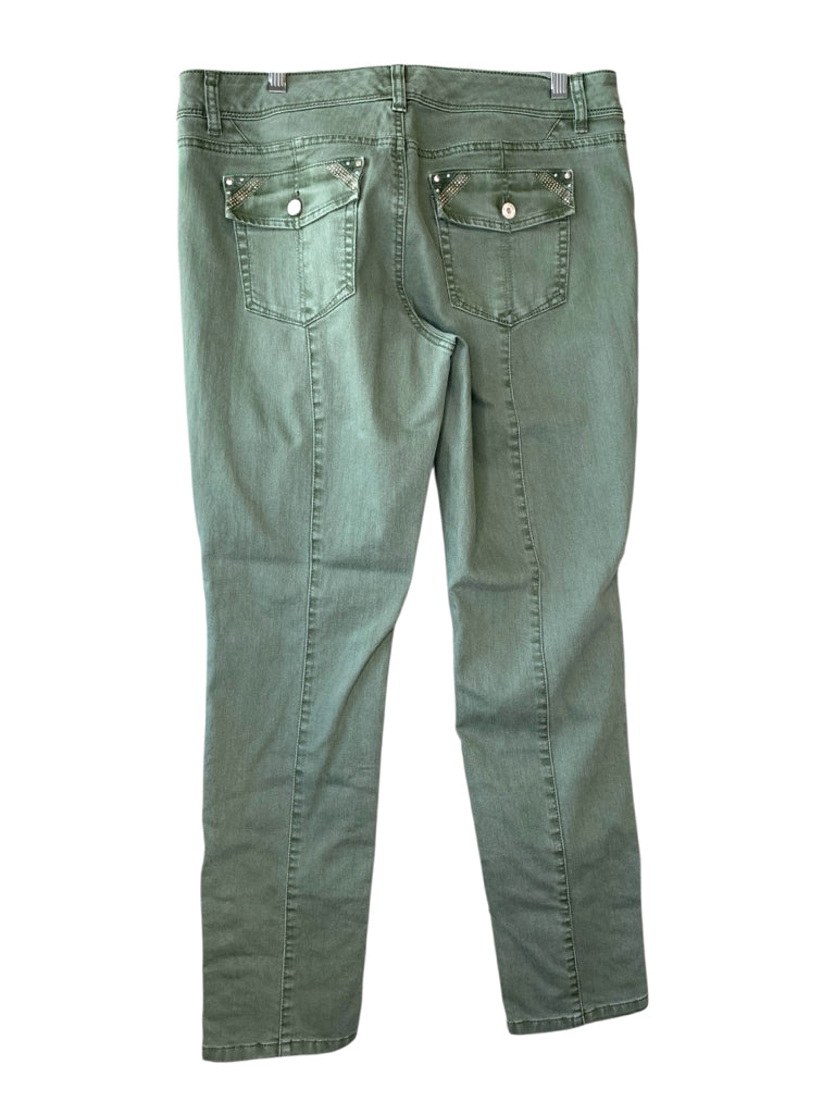 WHITE HOUSE BLACK MARKET  10 JEANS W
