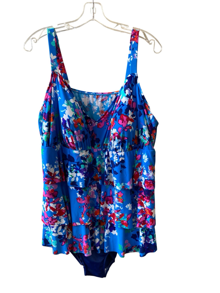 BAL HARBOR Size 24W SWIMSUIT W