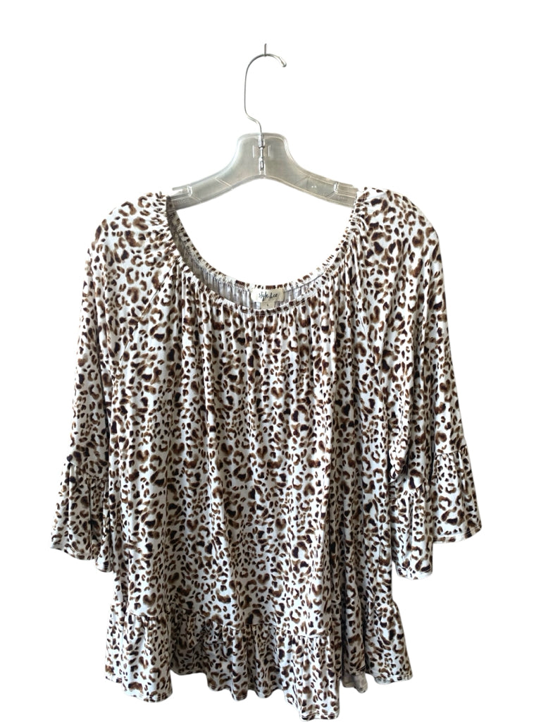 STYLE & CO  large TOP W