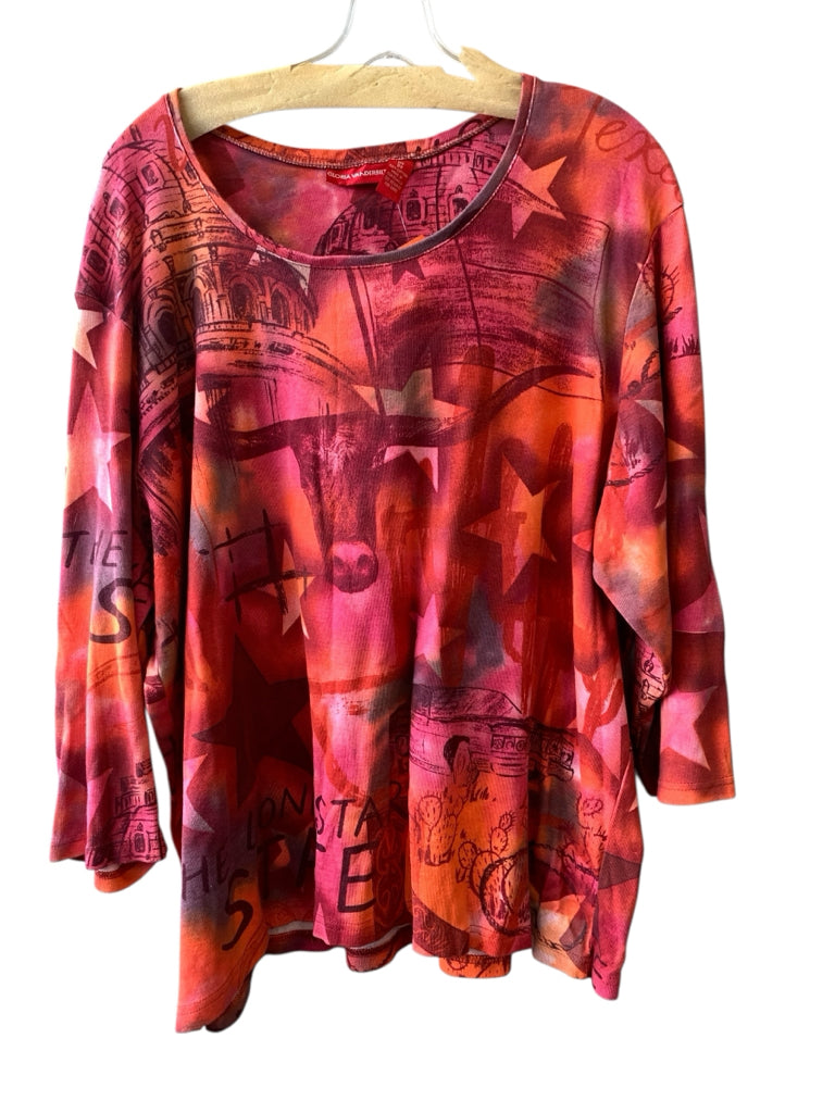 GLORIA VANDERBILT  3X TOP W