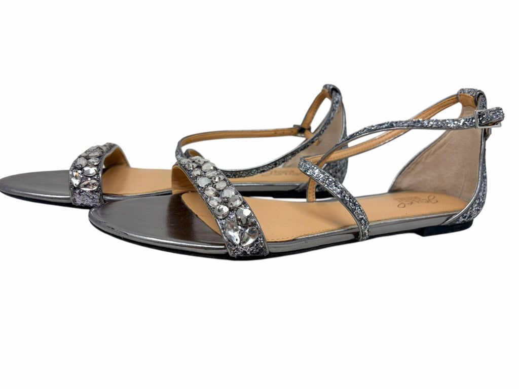 BADGLEY MISCHKA Size 9.5 SANDALS W