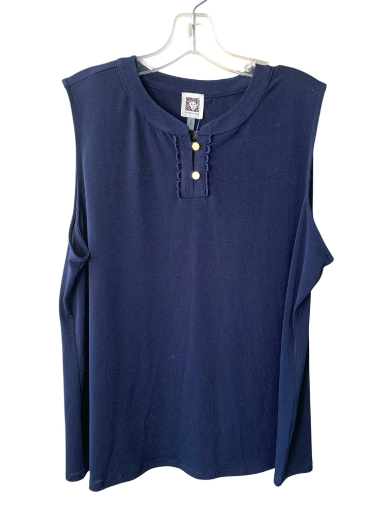 ANNE KLEIN  xL TOP  W