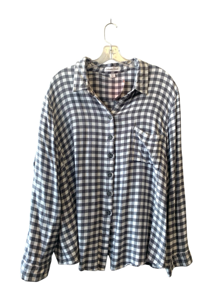 COLDWATER CREEK  3X BLOUSE W