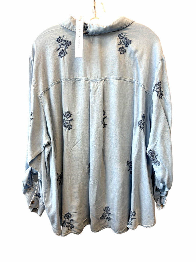 JANE & DELANCEY Size 2X BLOUSE W