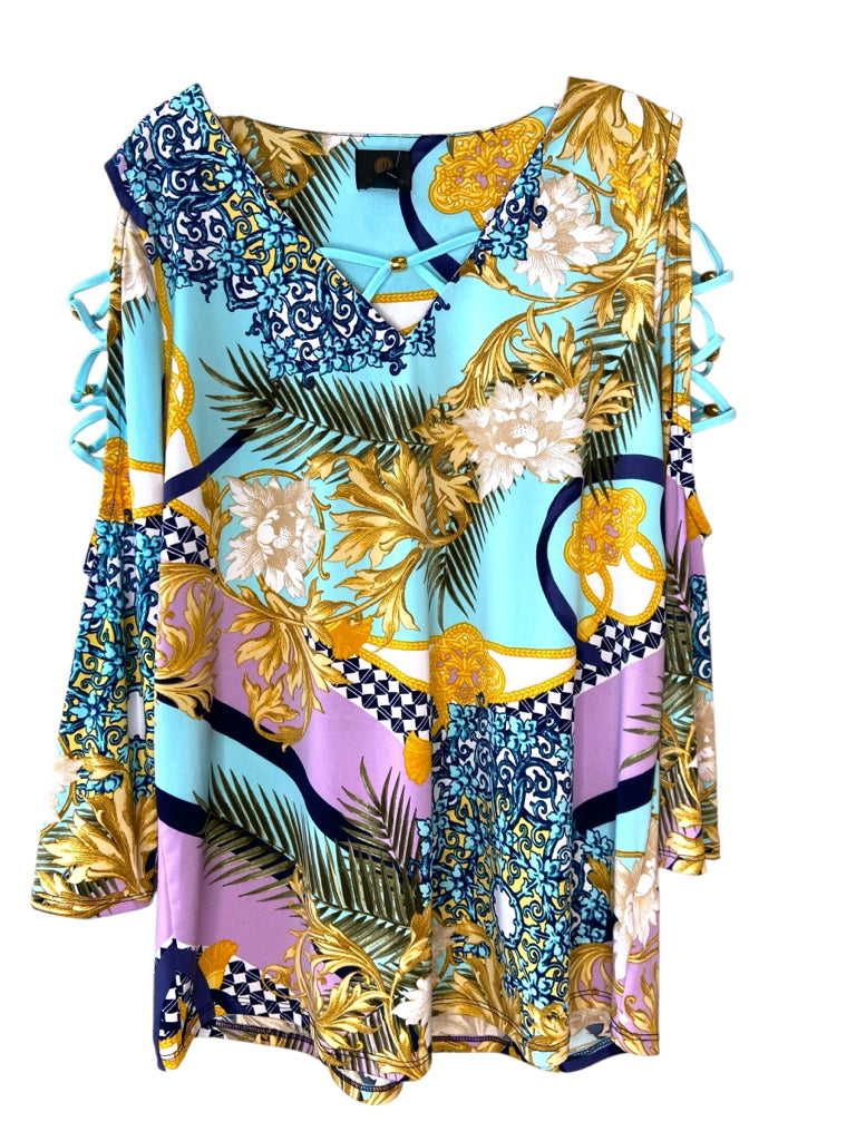 JM COLLECTION Size medium TOP W