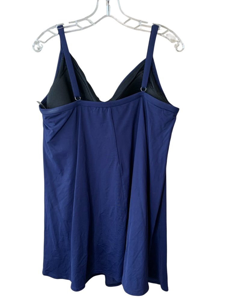 LAND'S END  22W SWIMSUIT W