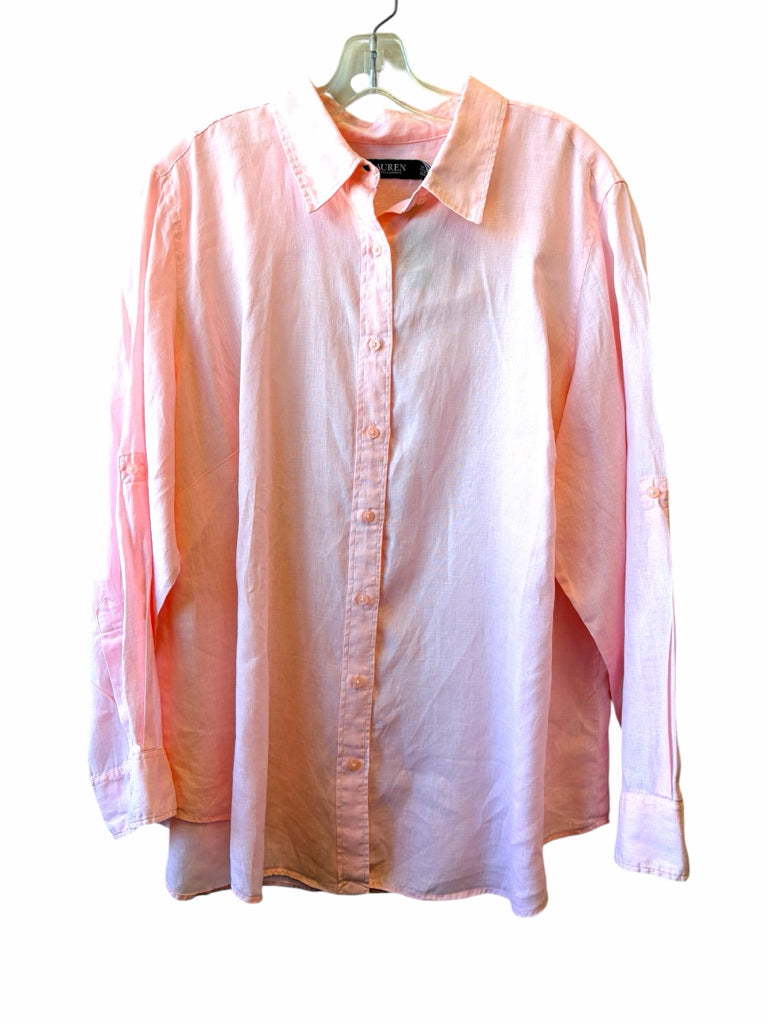 RALPH LAUREN Size 2X BLOUSE W