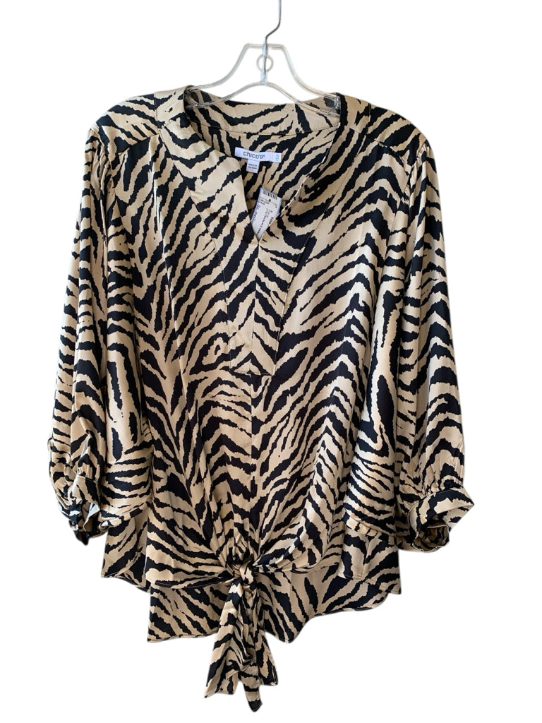 CHICO'S  medium TOP W