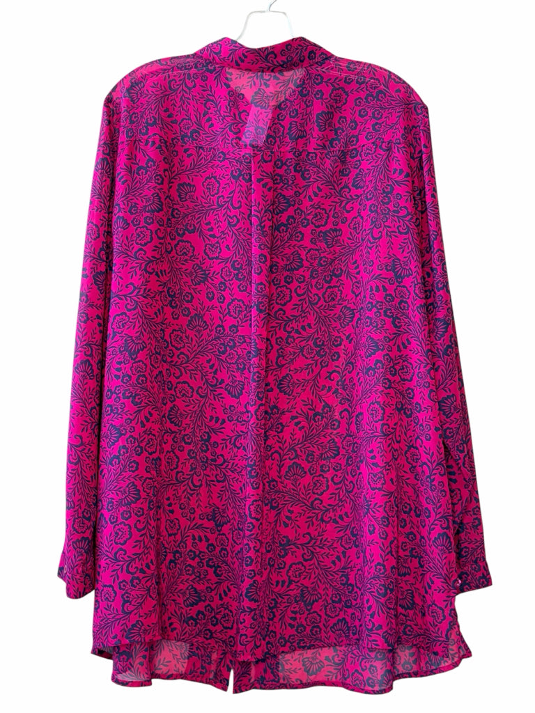 ST JOHN'S BAY Size 2X BLOUSE W