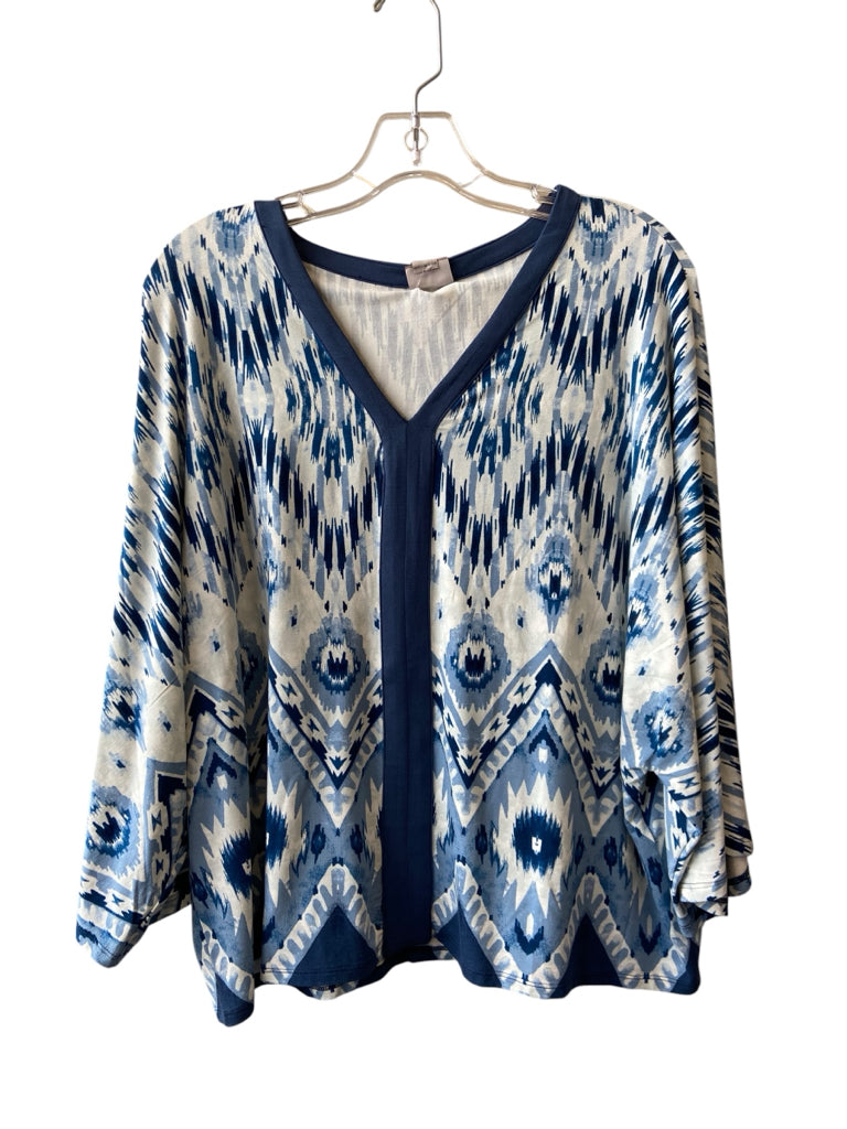 CHICO'S Size large TOP  W