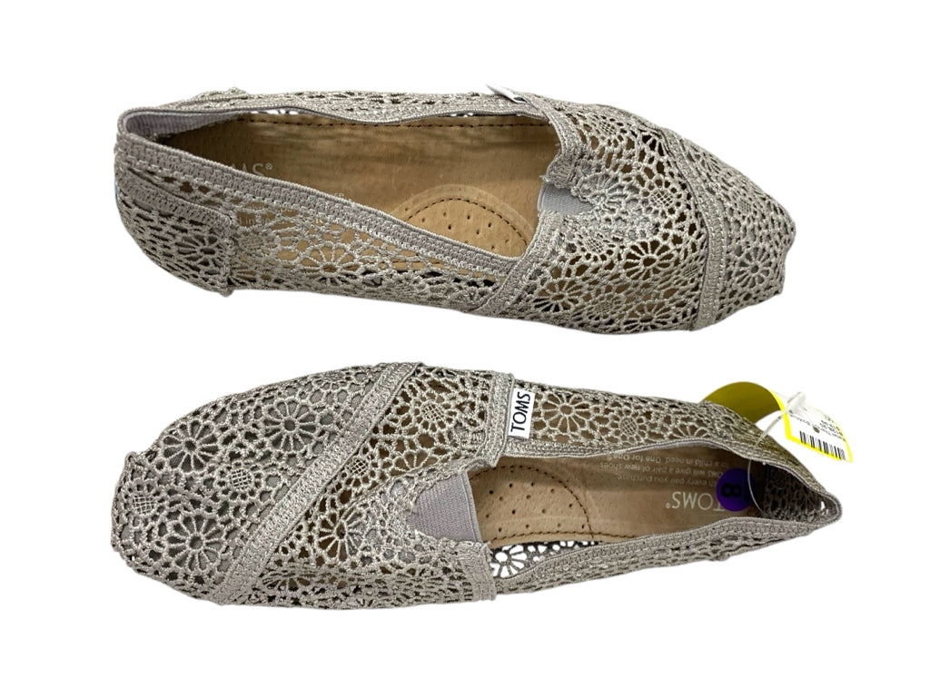 TOMS  8 SHOES W