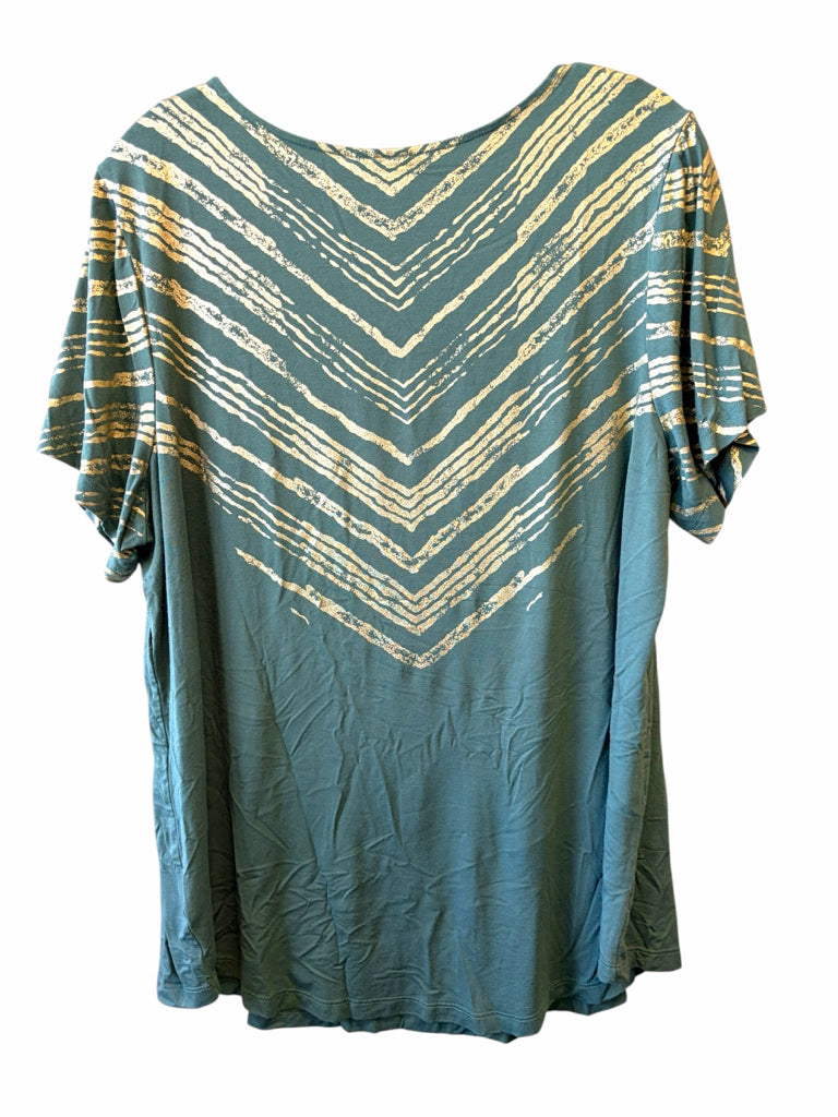 JM COLLECTION Size 1X TOP W