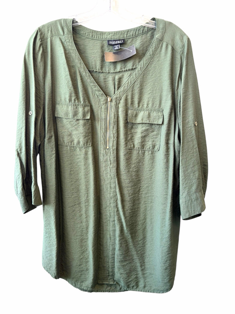 ROZ & ALI Size 1X TOP W