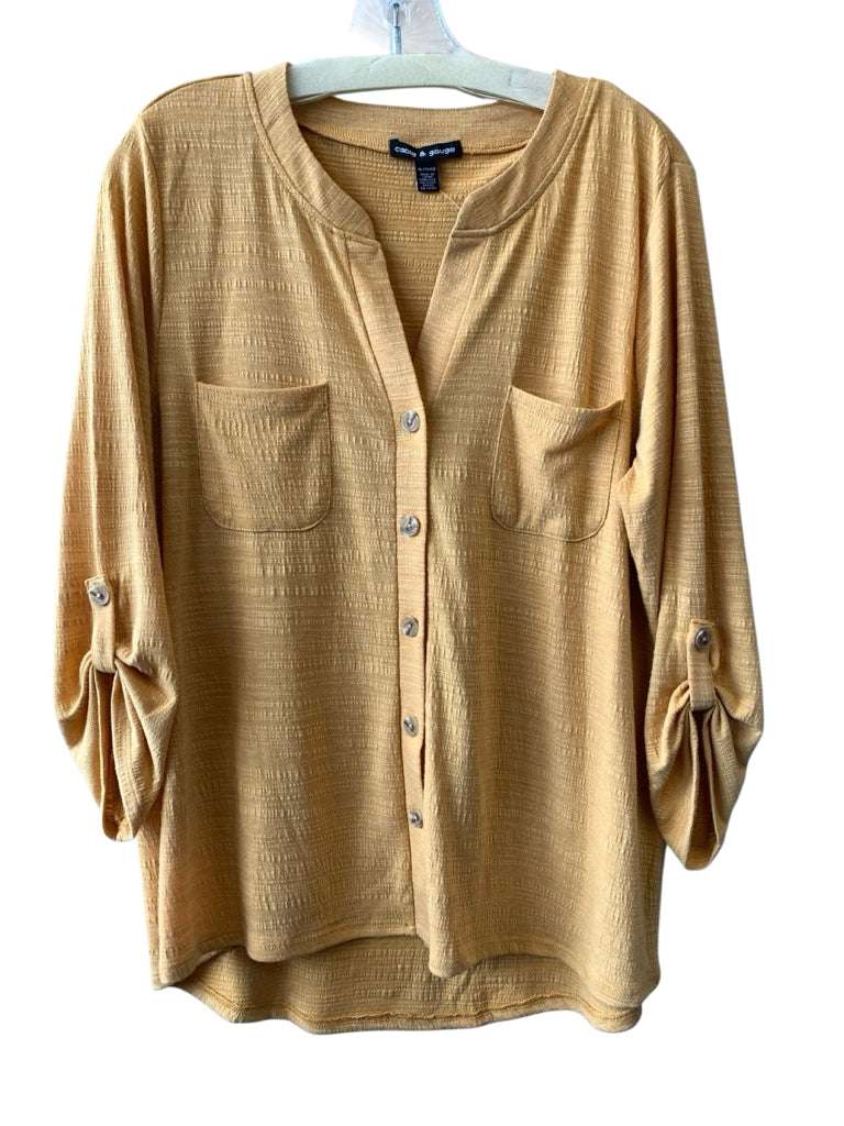 CABLE & GAUGE  xL BLOUSE W