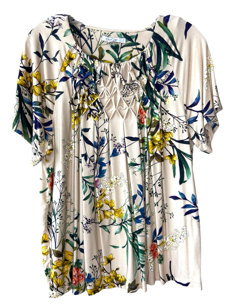 CHICO'S Size large TOP  W
