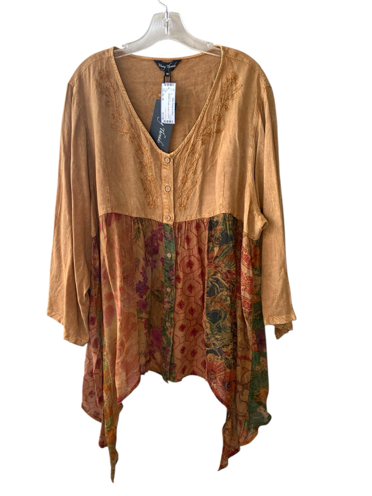 YOUNG THREADS  3X BLOUSE W