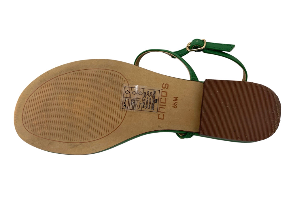 CHICO'S Size 6.5 SANDALS W