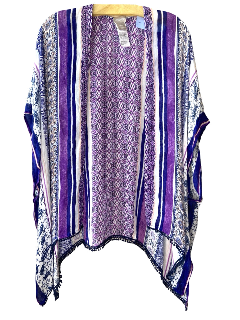 CHICO'S Size s/M CARDIGAN W