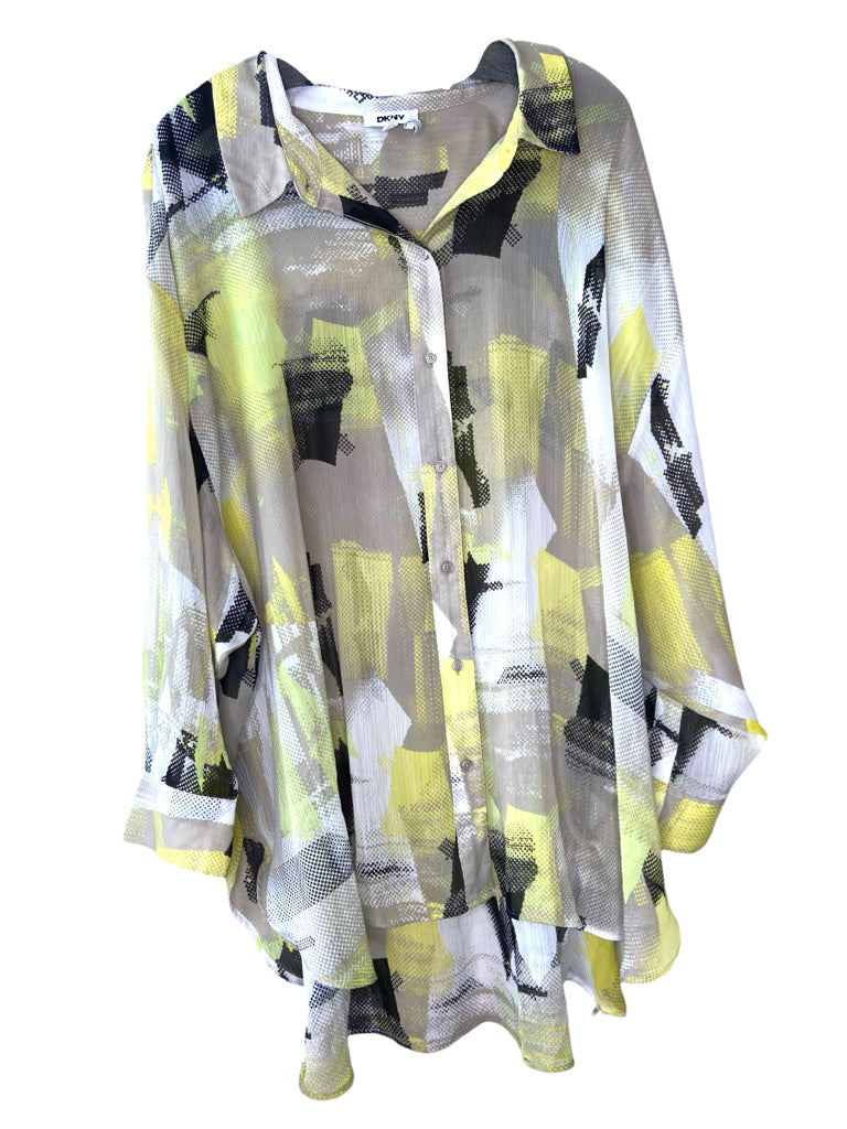 DKNY Size 3X BLOUSE W
