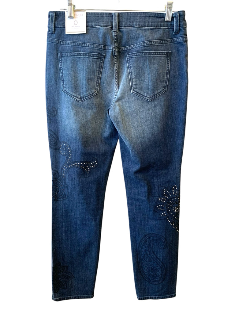 CHICO'S  6 JEANS W