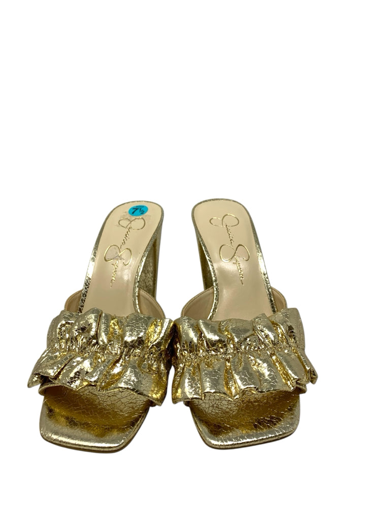 JESSICA SIMPSON  7.5 HEEL W