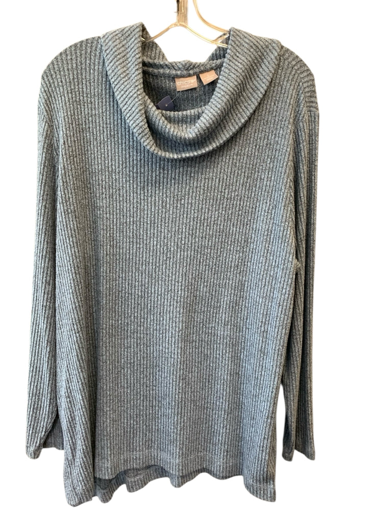 CHICO'S  x-lg TOP  W