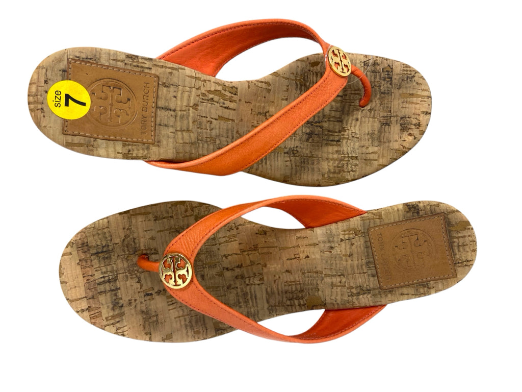 TORY BURCH Size 7 WEDGE W