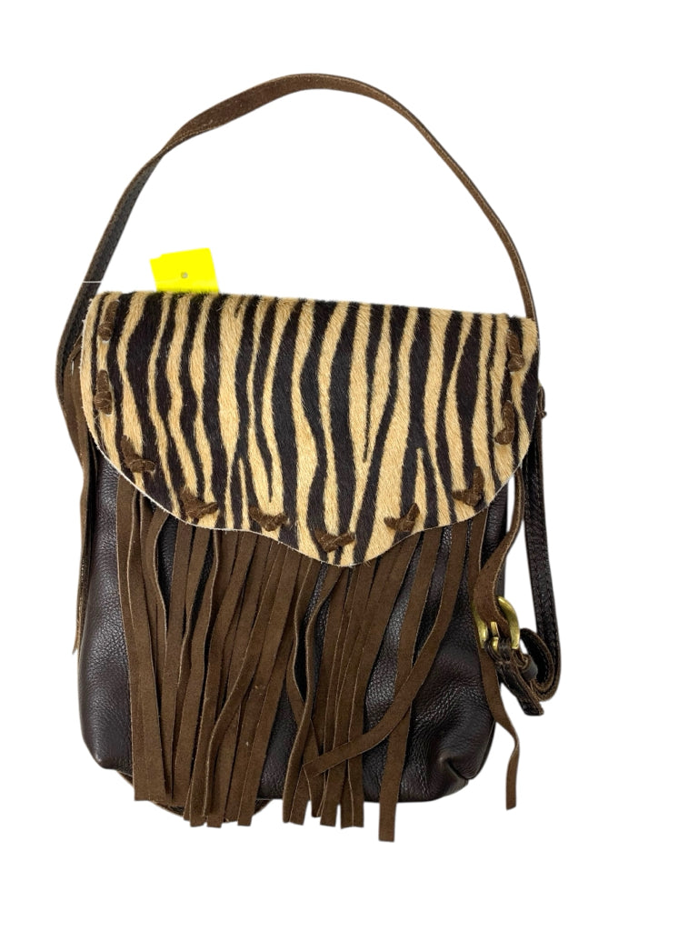 LEATHER ROCK  small CROSSBODY W