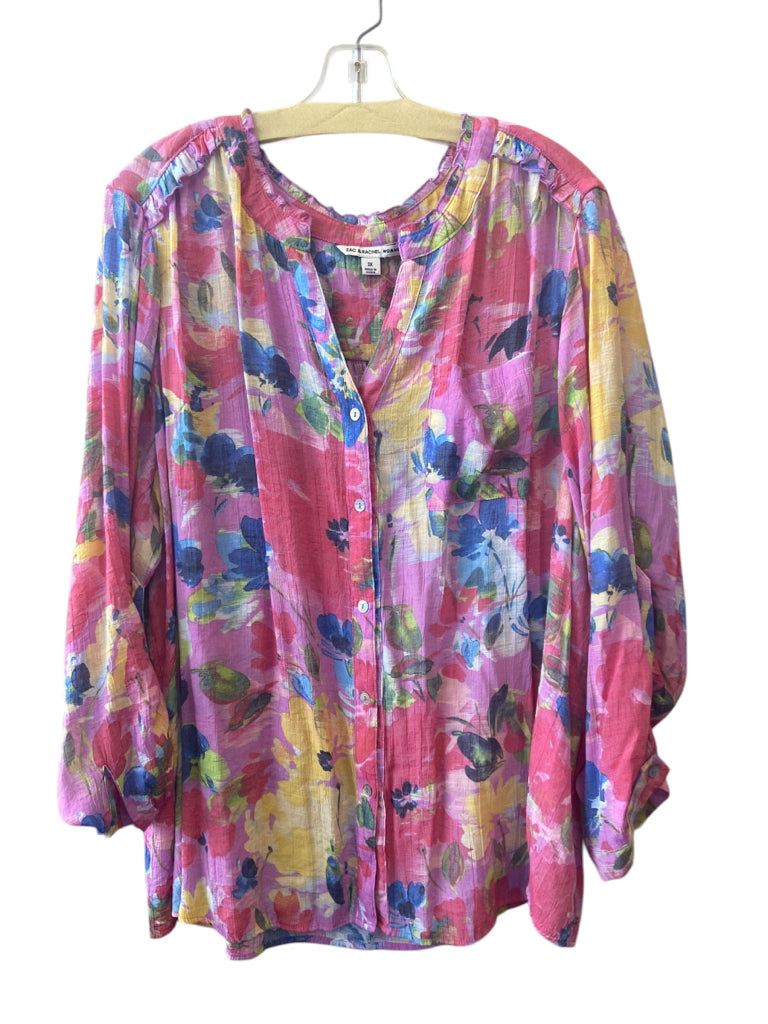 ZAC & RACHEL Size 3X BLOUSE W