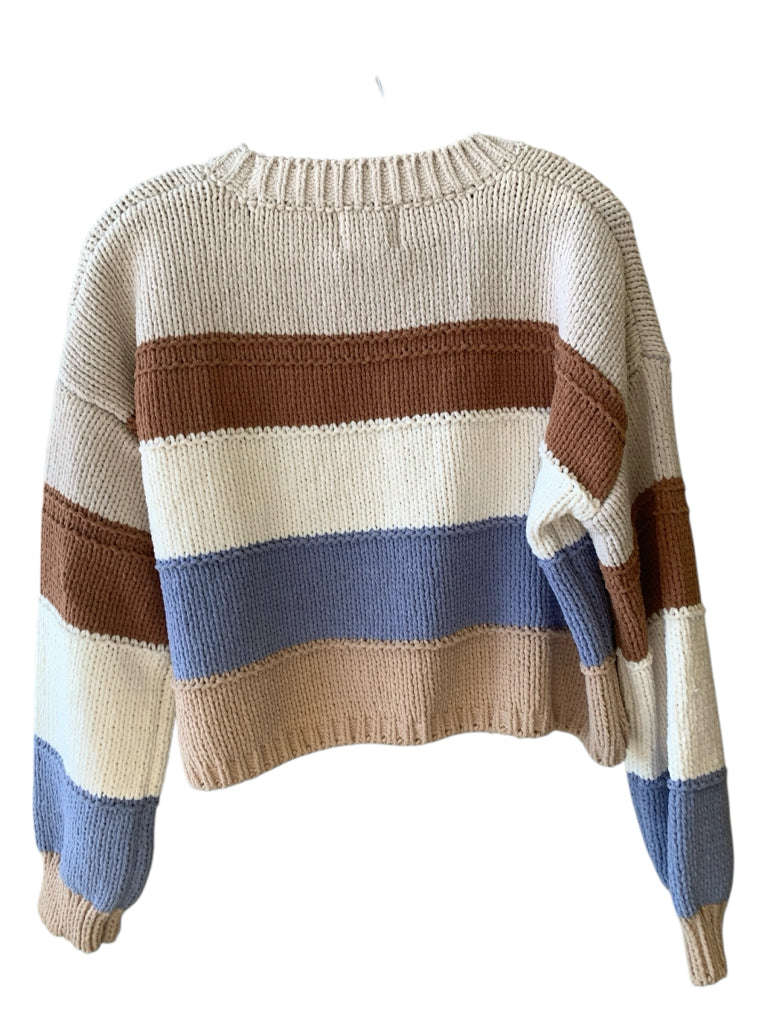 PINK ROSE  large SWEATER W