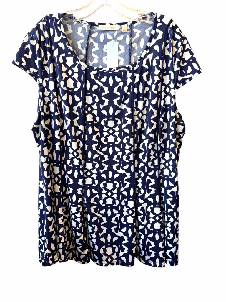 MARIA GABRIELLE Size 3X TOP  W