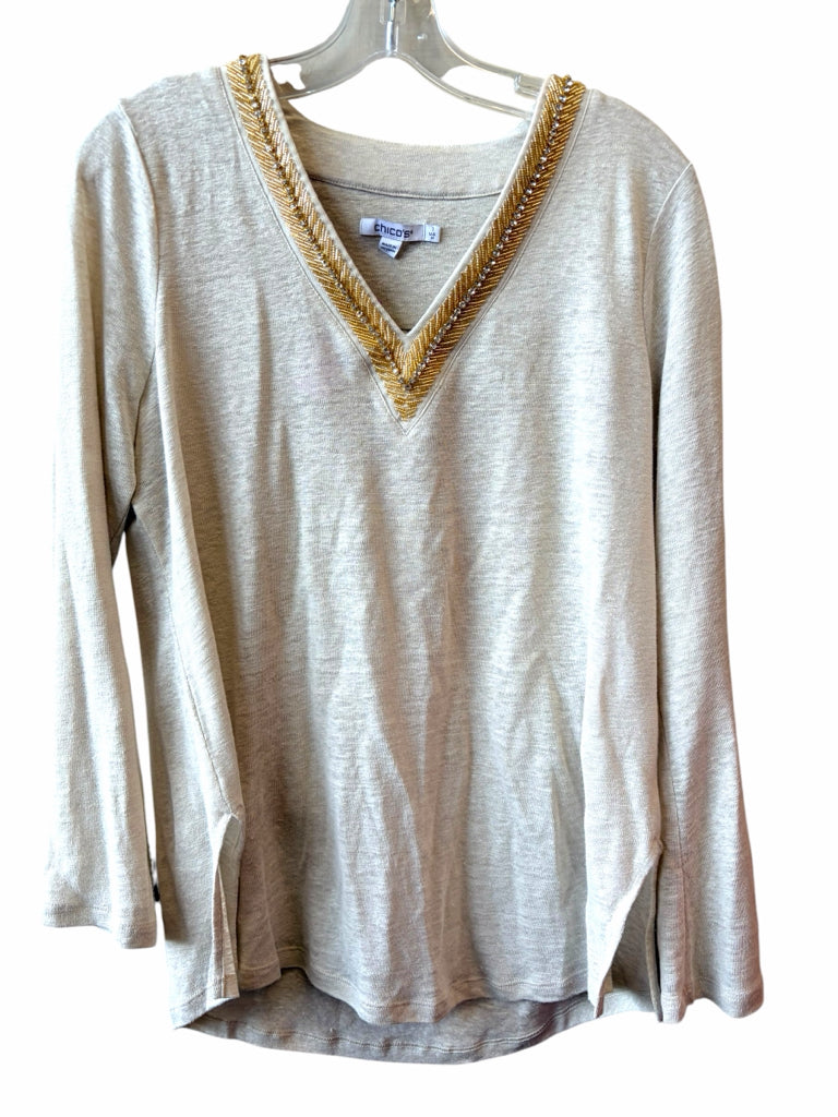 CHICO'S Size medium TOP  W