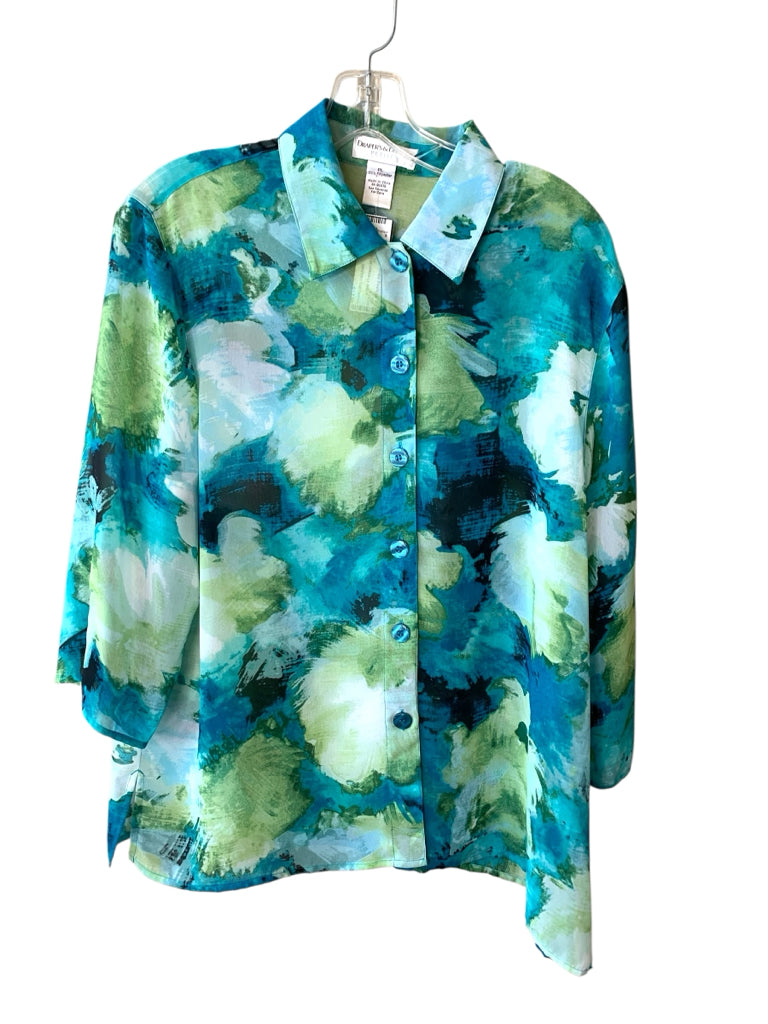DRAPER'S AND DAMON'S  PL BLOUSE W