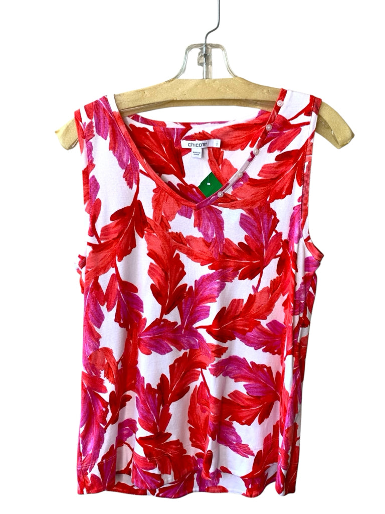 CHICO'S  medium TOP W