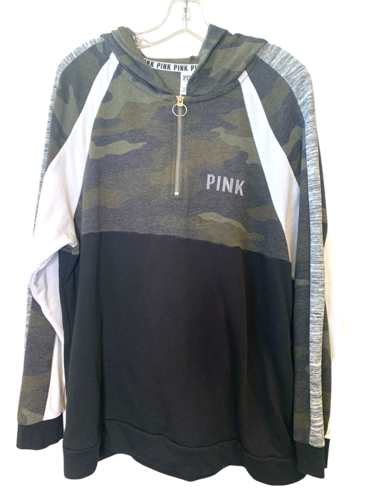 PINK-VICTORIA SECRET  large SWT SHRT W