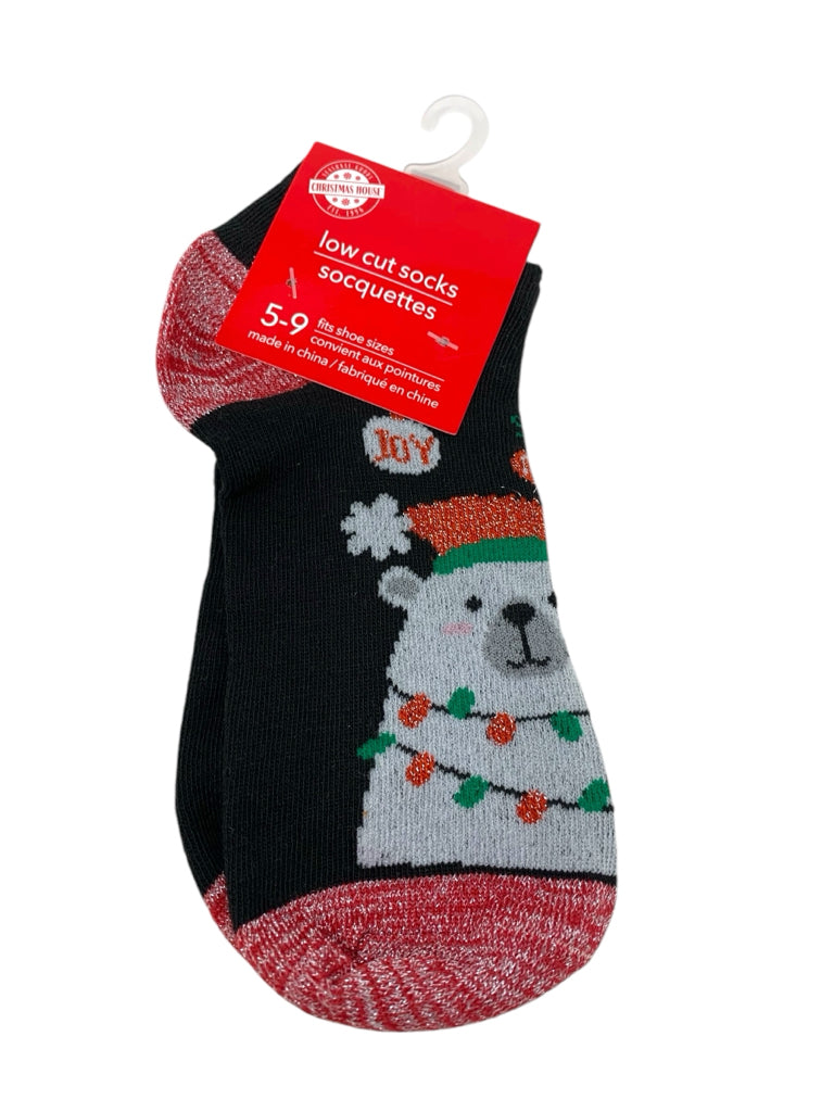 CHRISTMAS HOUSE  ONE SIZ SOCKS W